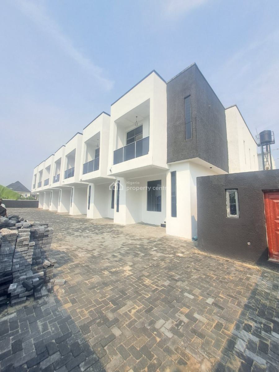 Newly Built 3 Bedroom Terrace Duplex with Bq, Abraham Adesanya By Ajah, Lekki, Lagos, Terraced Duplex for Sale