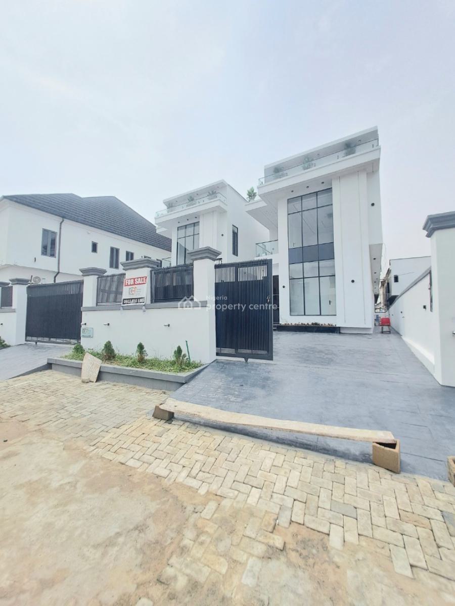 Newly Built 5 Bedroom Detached Duplex with Bq & Pool in a Gated Estate, Vgc By Ikota, Lekki, Lagos, Detached Duplex for Sale