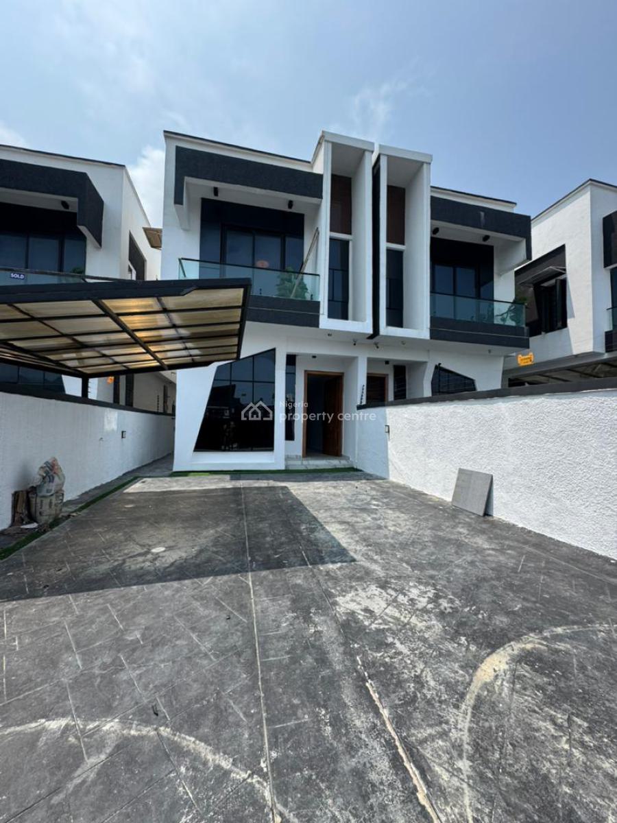 Brand 4 Bedroom Semi Detached Duplex with Bq, Orchid Road, Round About, Lekki, Lagos, Semi-detached Duplex for Sale