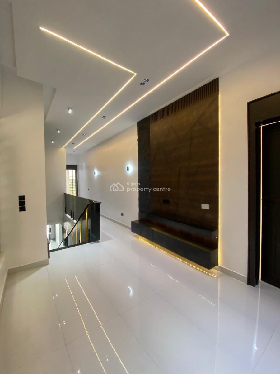 5 Bedroom Fully Detached Duplex with Bq & Pool, Chevron Alternative, Lekki, Lagos, Detached Duplex for Sale