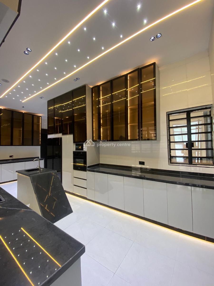 5 Bedroom Fully Detached Duplex with Bq & Pool, Chevron Alternative, Lekki, Lagos, Detached Duplex for Sale