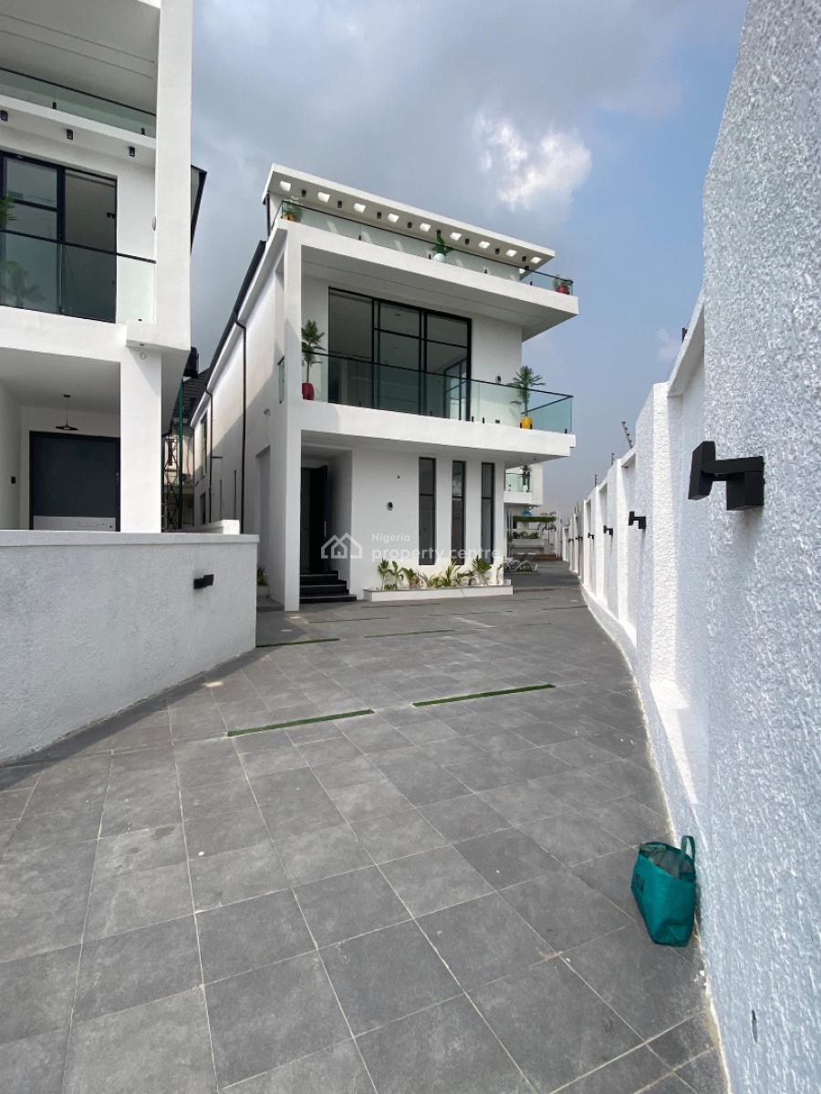 5 Bedroom Fully Detached Duplex with Bq, Cinema, Pool, Gym, Chevron Alternative, Lekki, Lagos, Detached Duplex for Sale