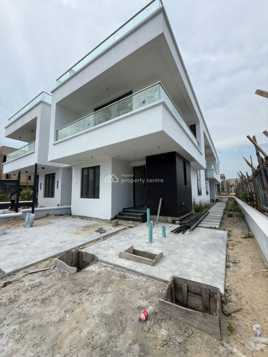 Fully Service 5bedroom Detached Duplex at Cowrie Creek Estate Ikate, Cowrie Creek Estate, Ikate Elegushi, Lekki, Lagos, Semi-detached Duplex for Rent