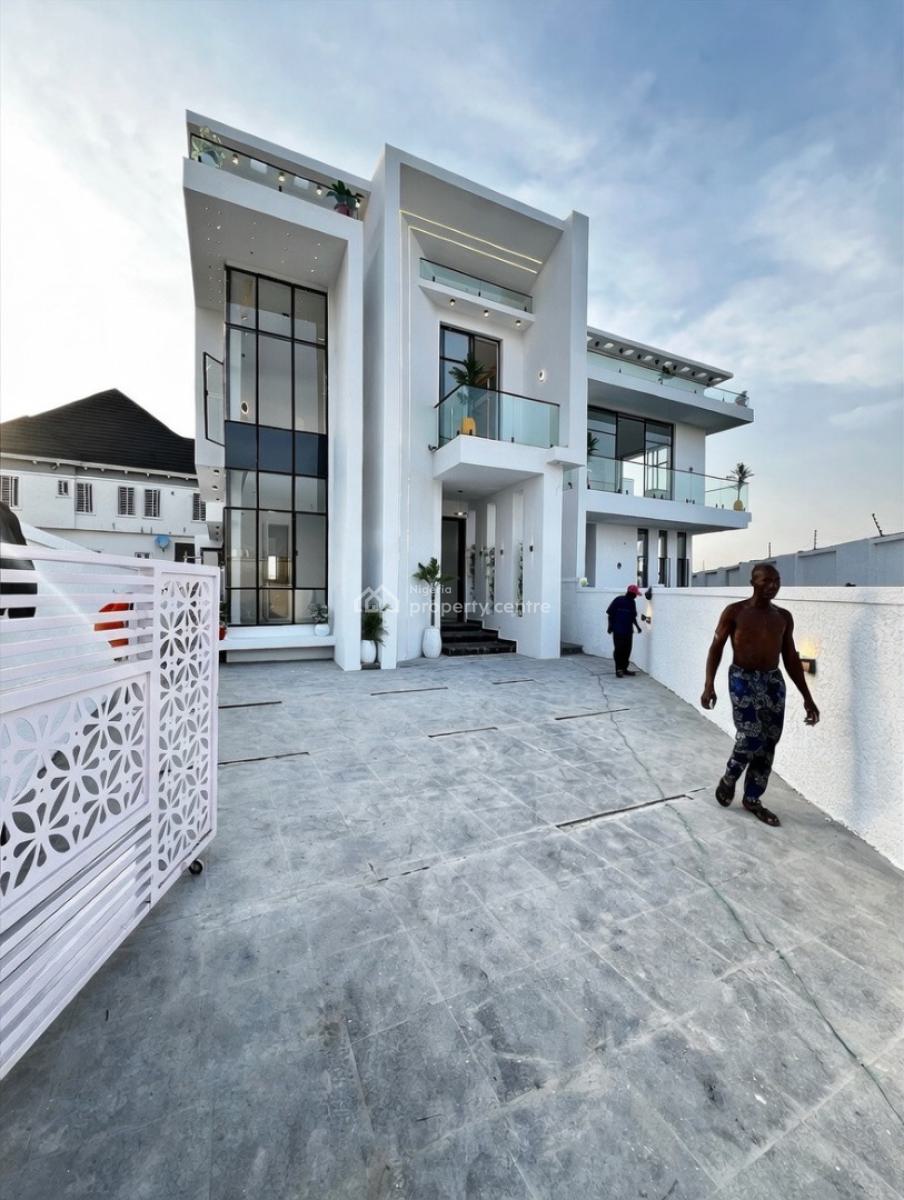 Modern 4 Bedroom Detached Duplex with Bq, Chevron, Lekki, Lagos, Detached Duplex for Sale