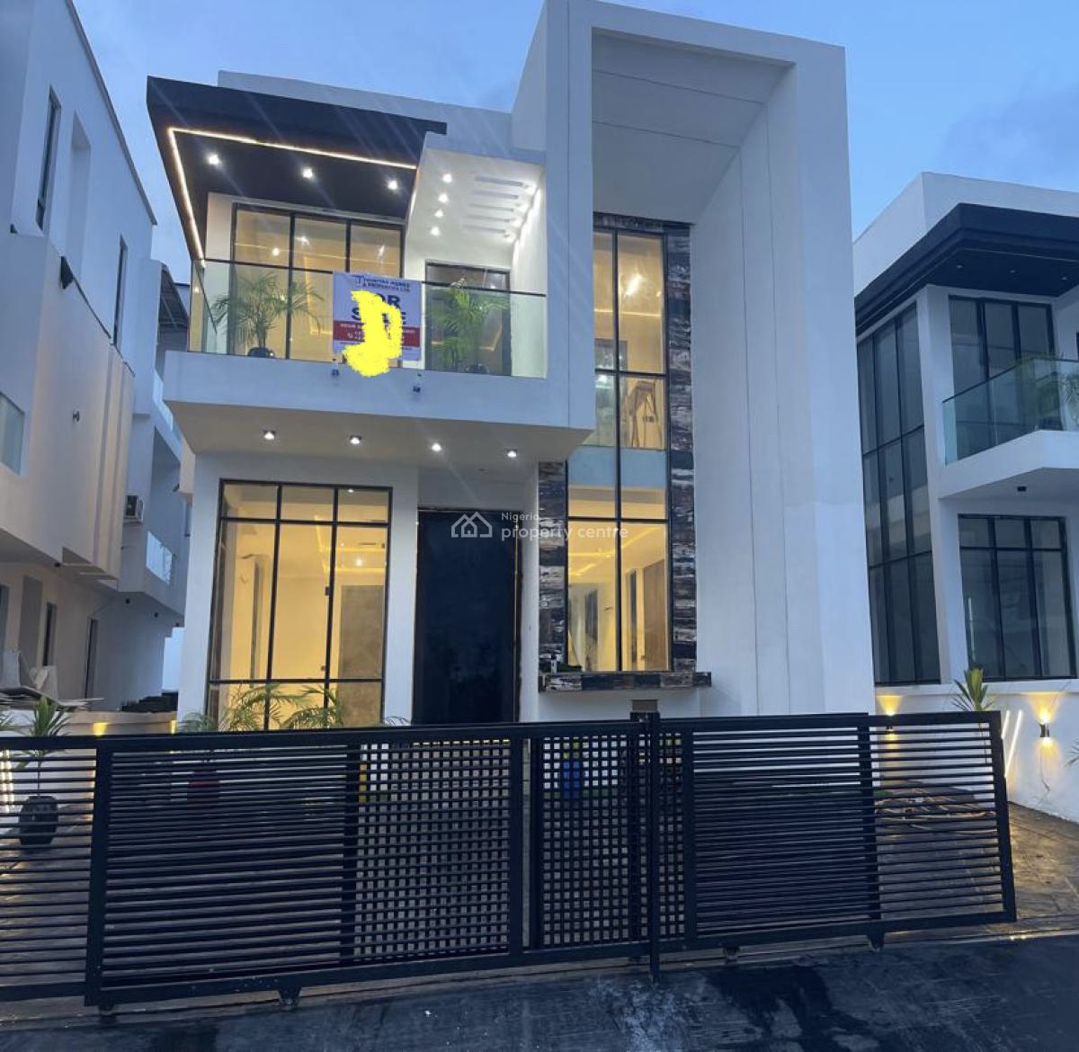 Luxury 5 Bedroom Fully Detached, Chevron Alternative Route Lekki, Lekki Phase 2, Lekki, Lagos, Detached Duplex for Sale