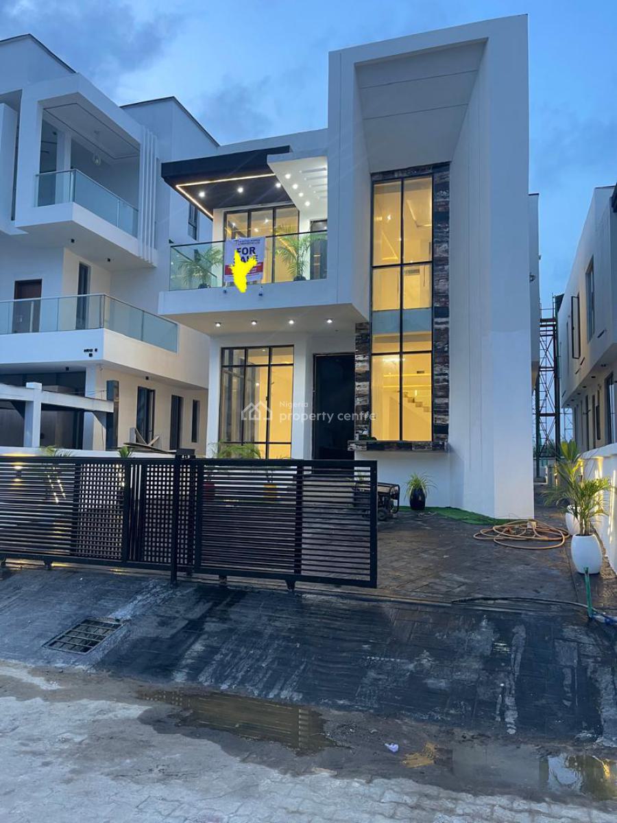 Luxury 5 Bedroom Fully Detached, Chevron Alternative Route Lekki, Lekki Phase 2, Lekki, Lagos, Detached Duplex for Sale