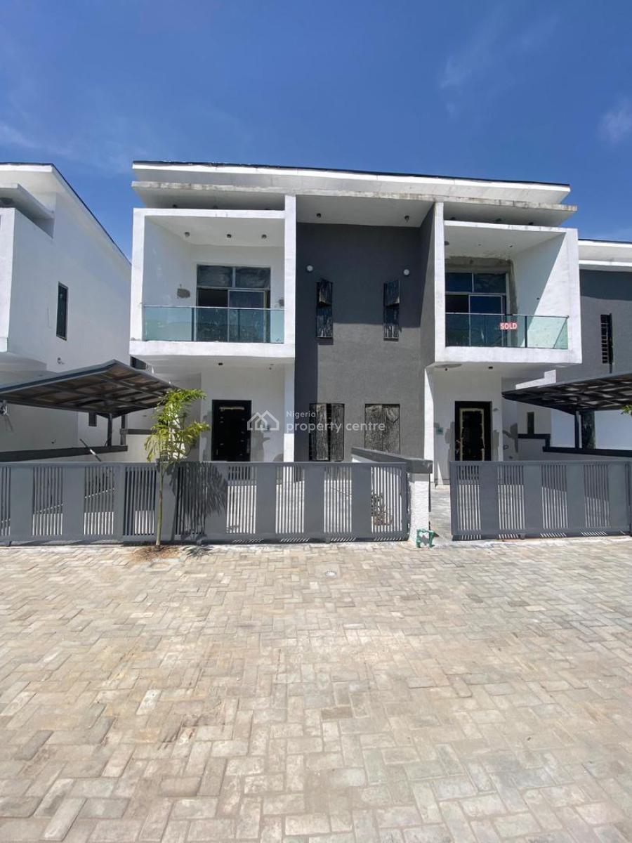 4 Bedroom Semi Detached Duplex with Bq, Orchid, Ikota, Lekki, Lagos, Semi-detached Duplex for Rent