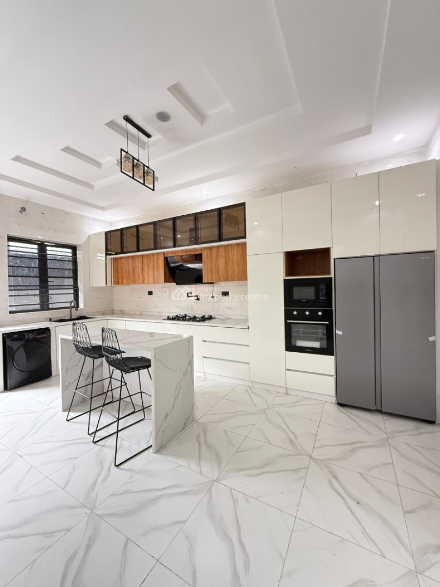 Elegant 5bedroom Fully Detached Duplex with Pool and Bq., Lekki, Osapa, Lekki, Lagos, Detached Duplex for Sale