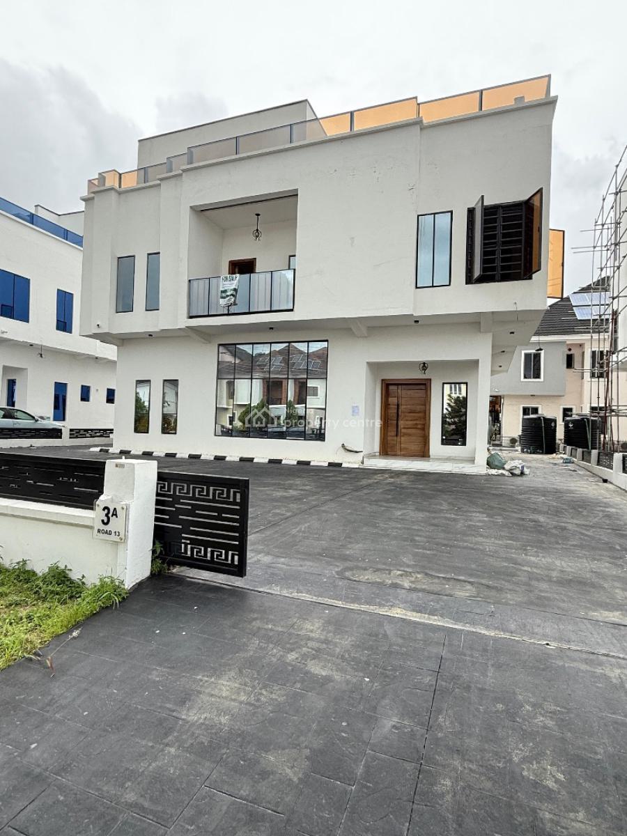Exquisitely Built 5 Bedroom Fully Detached Duplex with Rooftop Terrace, Lekki, Osapa, Lekki, Lagos, Detached Duplex for Sale
