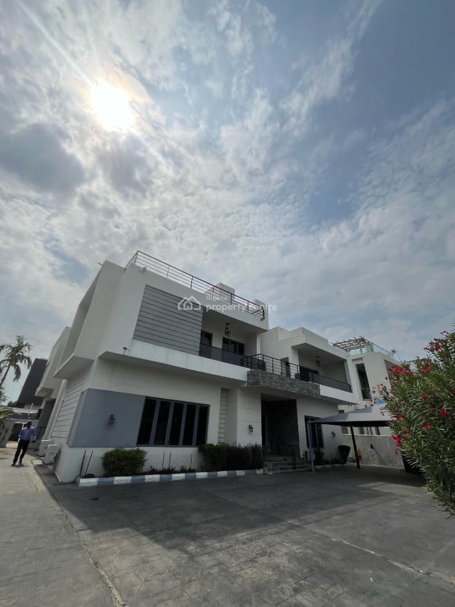 Massively Finished 7bedroom Fully Detached Duplex (two Properties in O, Lekki, Osapa, Lekki, Lagos, Detached Duplex for Sale