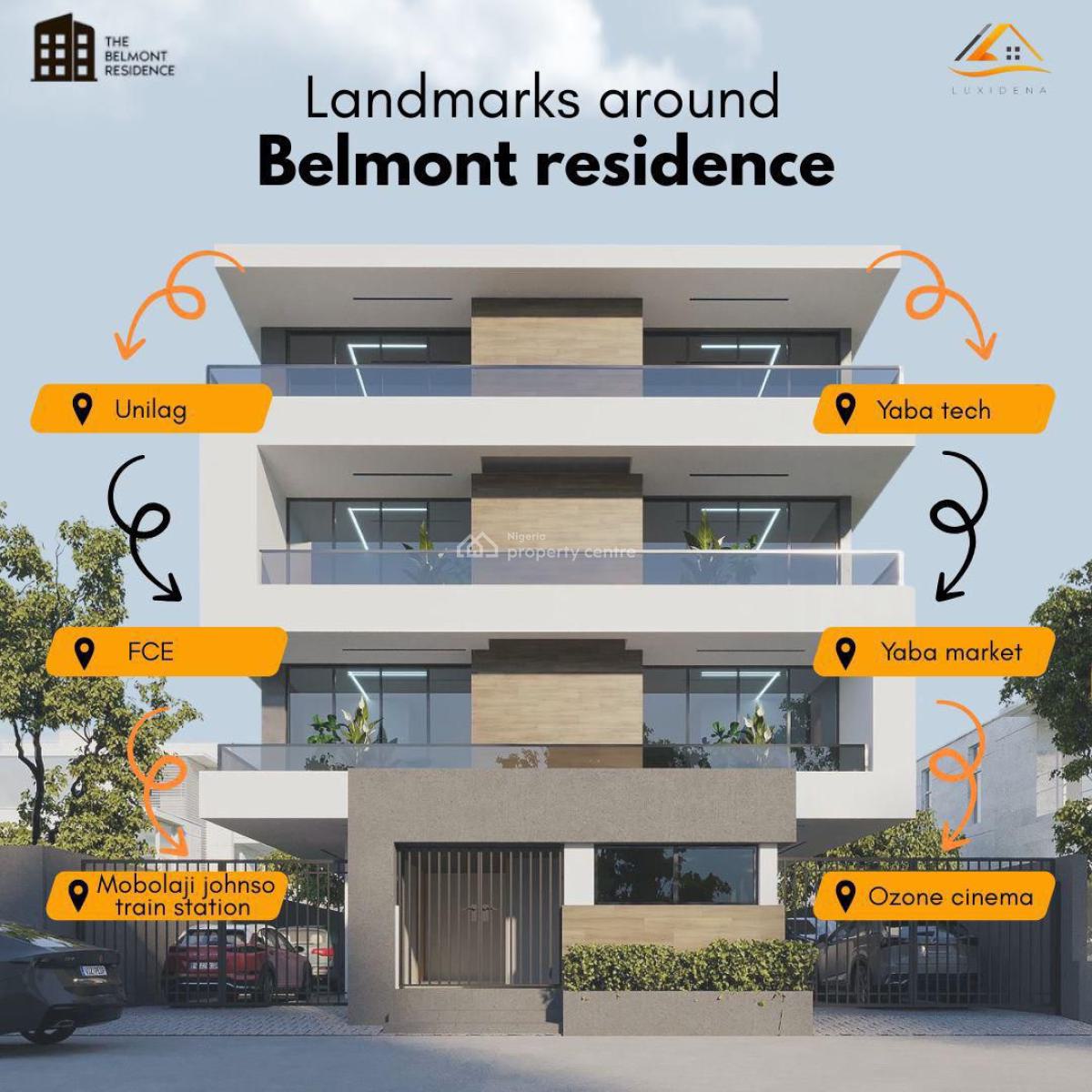 Belmont Residence -- The Future of Mainland Luxury Living, Akoka, Yaba, Lagos, Block of Flats for Sale