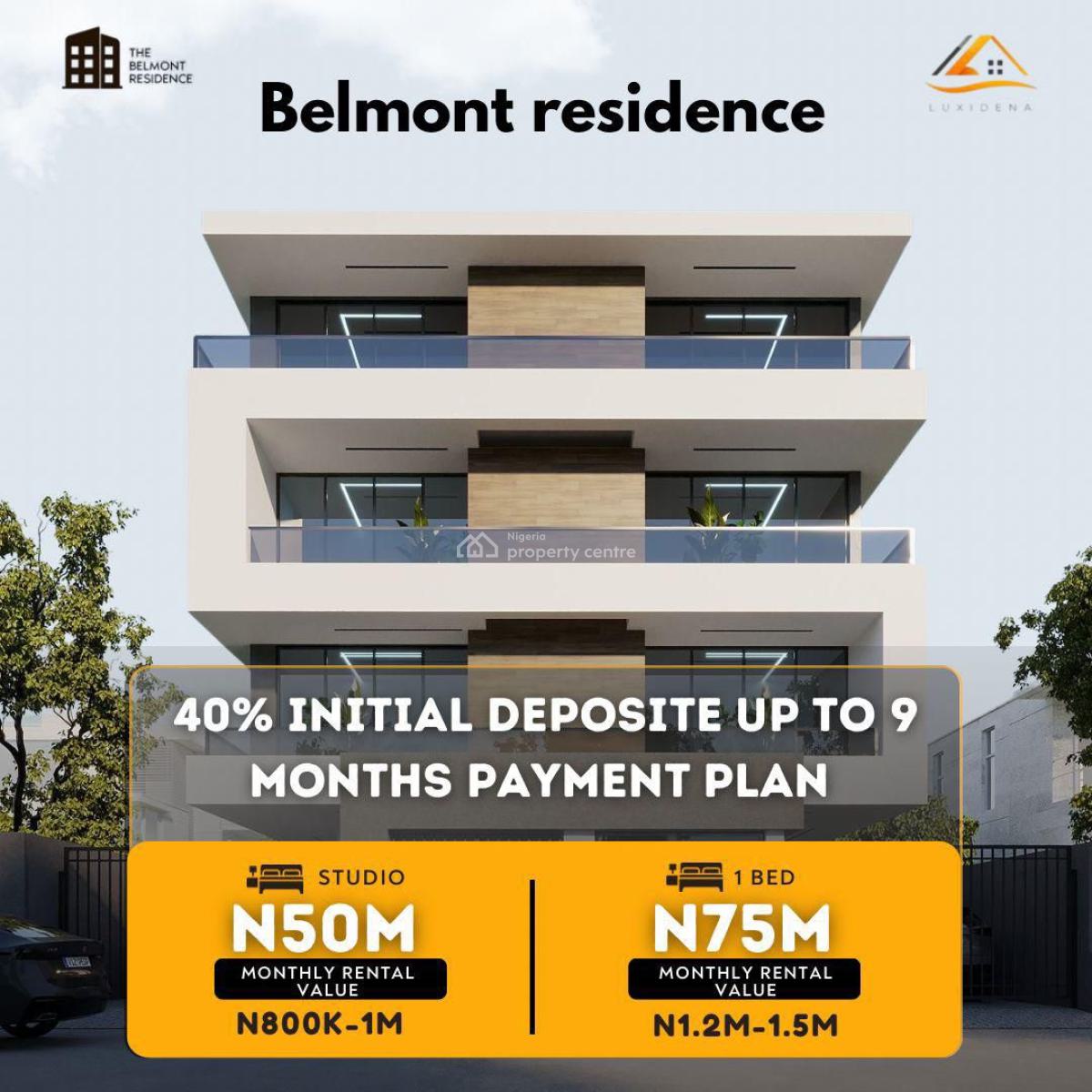 Luxurious Offplan Project in The Heart of Mainland, Yaba, Akoka, Yaba, Lagos, Block of Flats for Sale