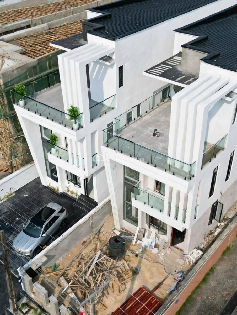 Sleek 5 Bedroom Fully Detached Home, Chevron Tollgate, Lekki, Lagos, Detached Duplex for Sale