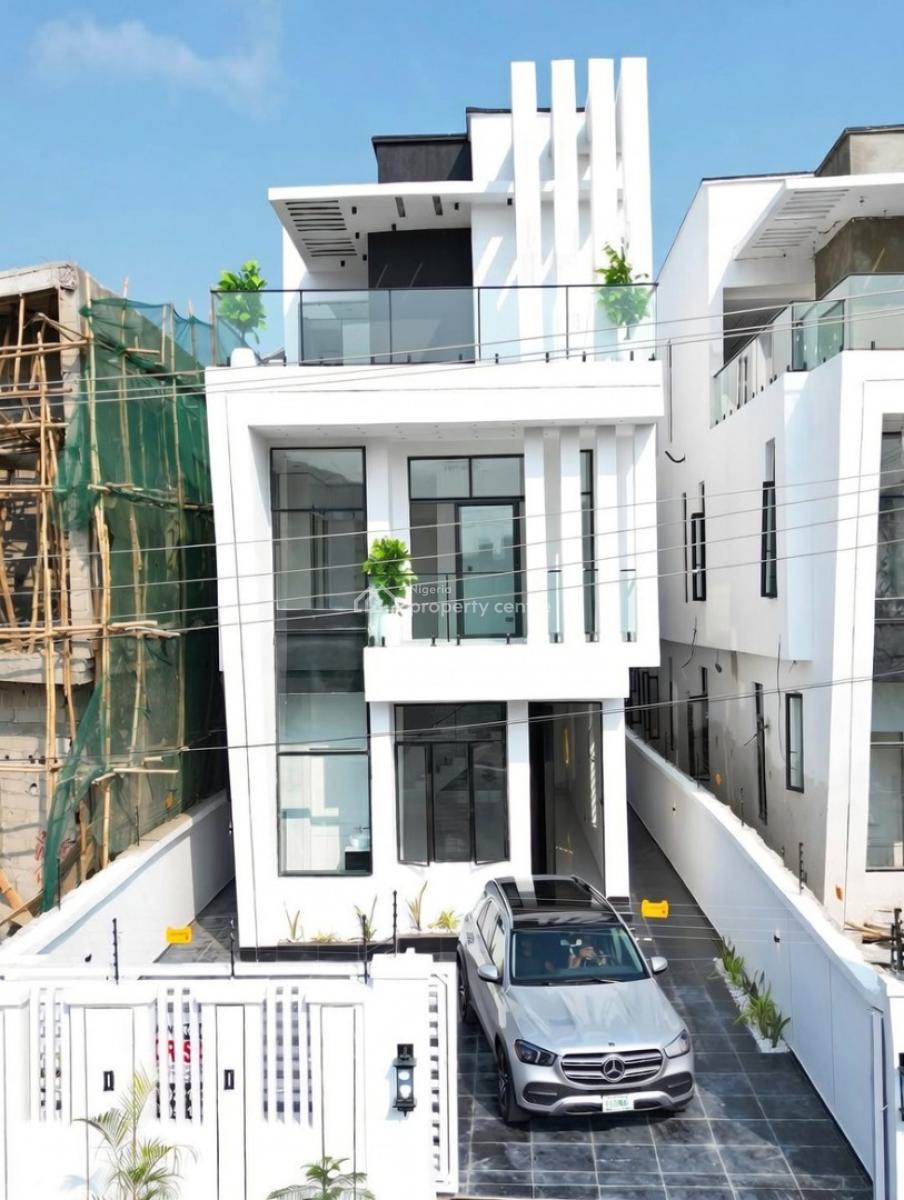 Sleek 5 Bedroom Fully Detached Home, Chevron Tollgate, Lekki, Lagos, Detached Duplex for Sale