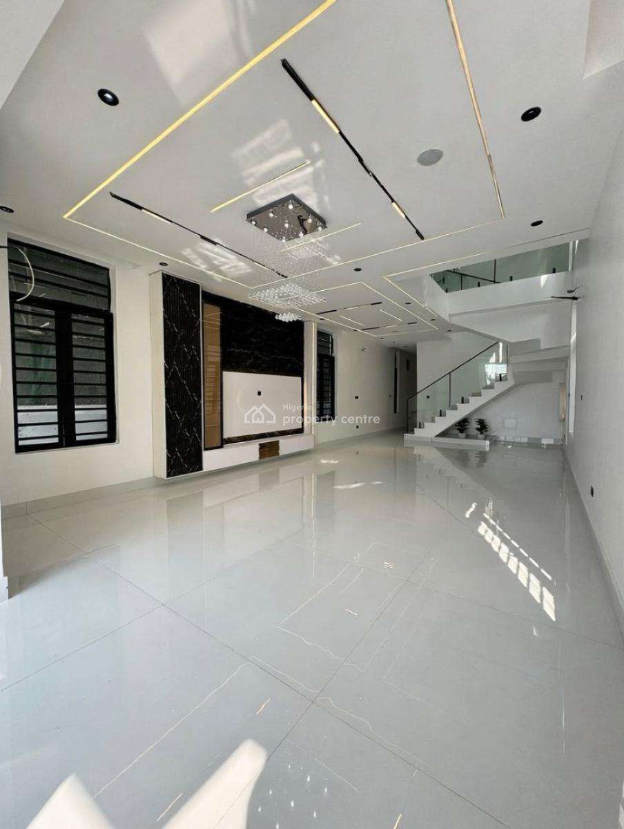 Sleek 5 Bedroom Fully Detached Home, Chevron Tollgate, Lekki, Lagos, Detached Duplex for Sale