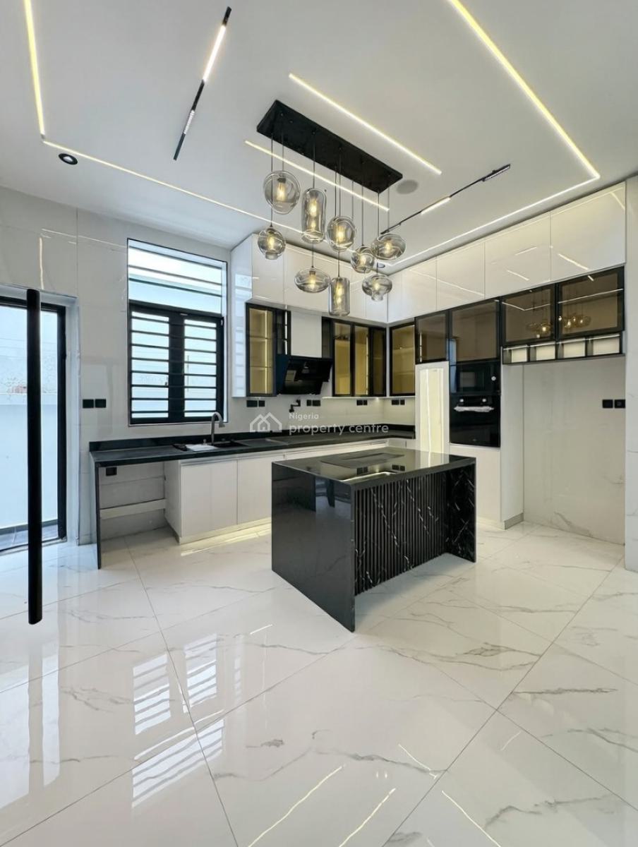 Sleek 5 Bedroom Fully Detached Home, Chevron Tollgate, Lekki, Lagos, Detached Duplex for Sale