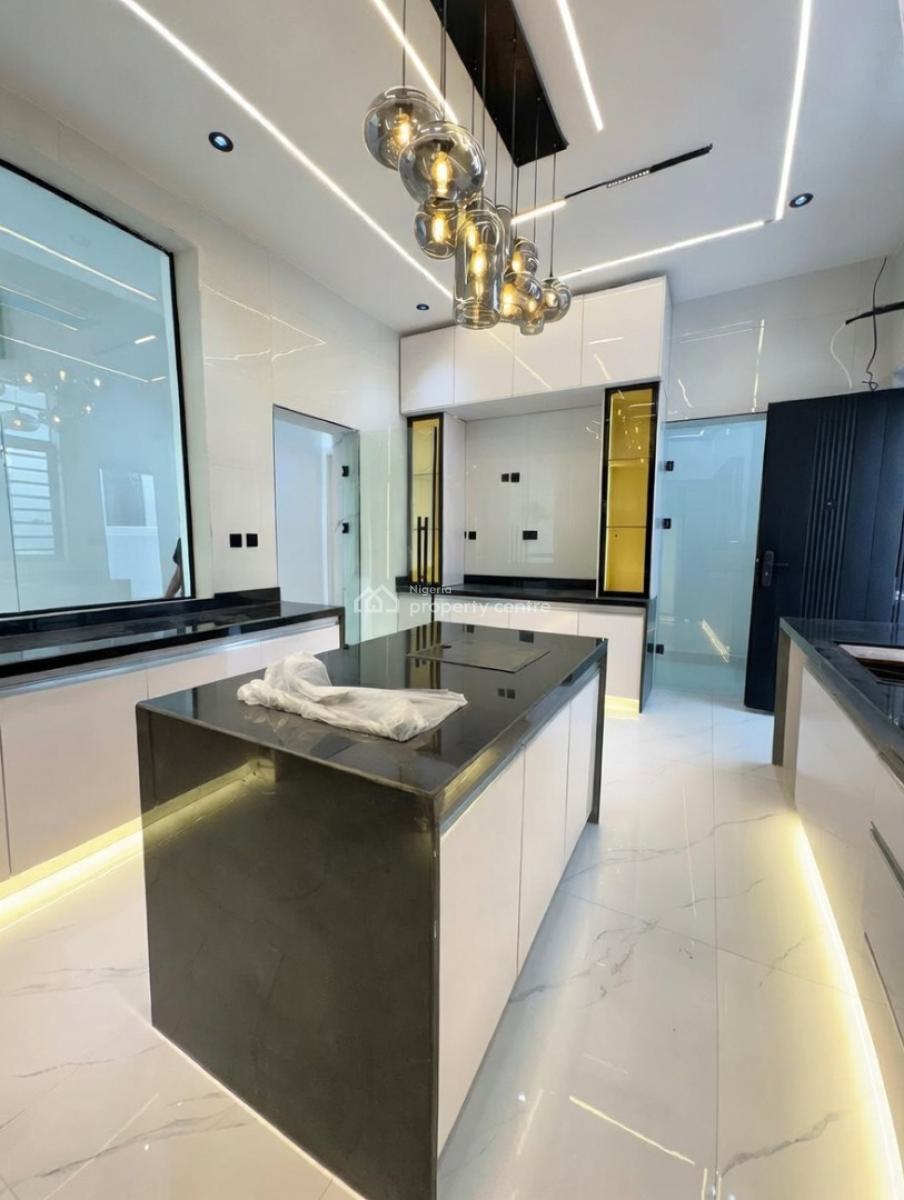 Sleek 5 Bedroom Fully Detached Home, Chevron Tollgate, Lekki, Lagos, Detached Duplex for Sale