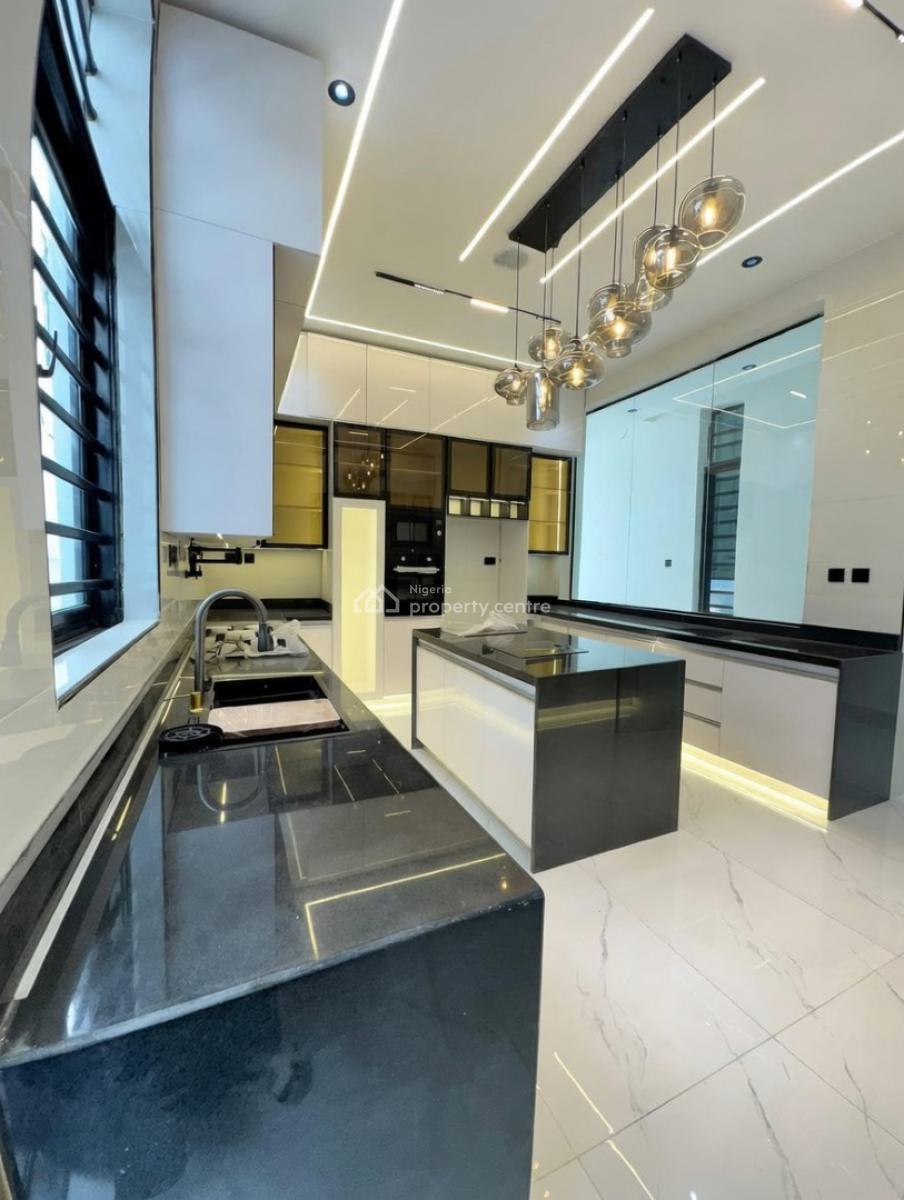 Sleek 5 Bedroom Fully Detached Home, Chevron Tollgate, Lekki, Lagos, Detached Duplex for Sale