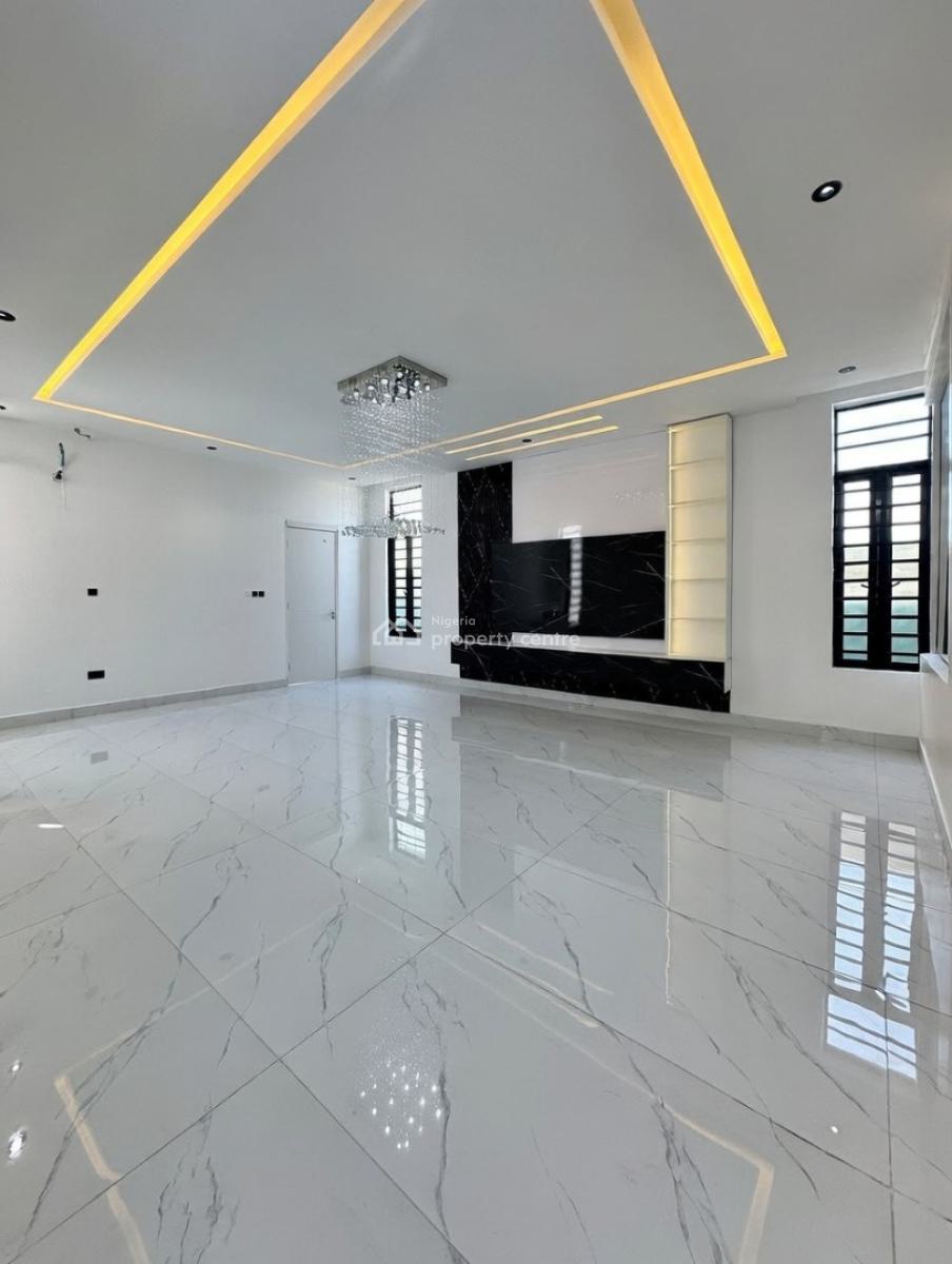 Sleek 5 Bedroom Fully Detached Home, Chevron Tollgate, Lekki, Lagos, Detached Duplex for Sale