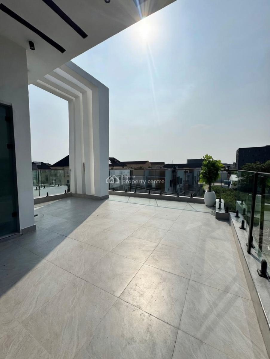 Sleek 5 Bedroom Fully Detached Home, Chevron Tollgate, Lekki, Lagos, Detached Duplex for Sale