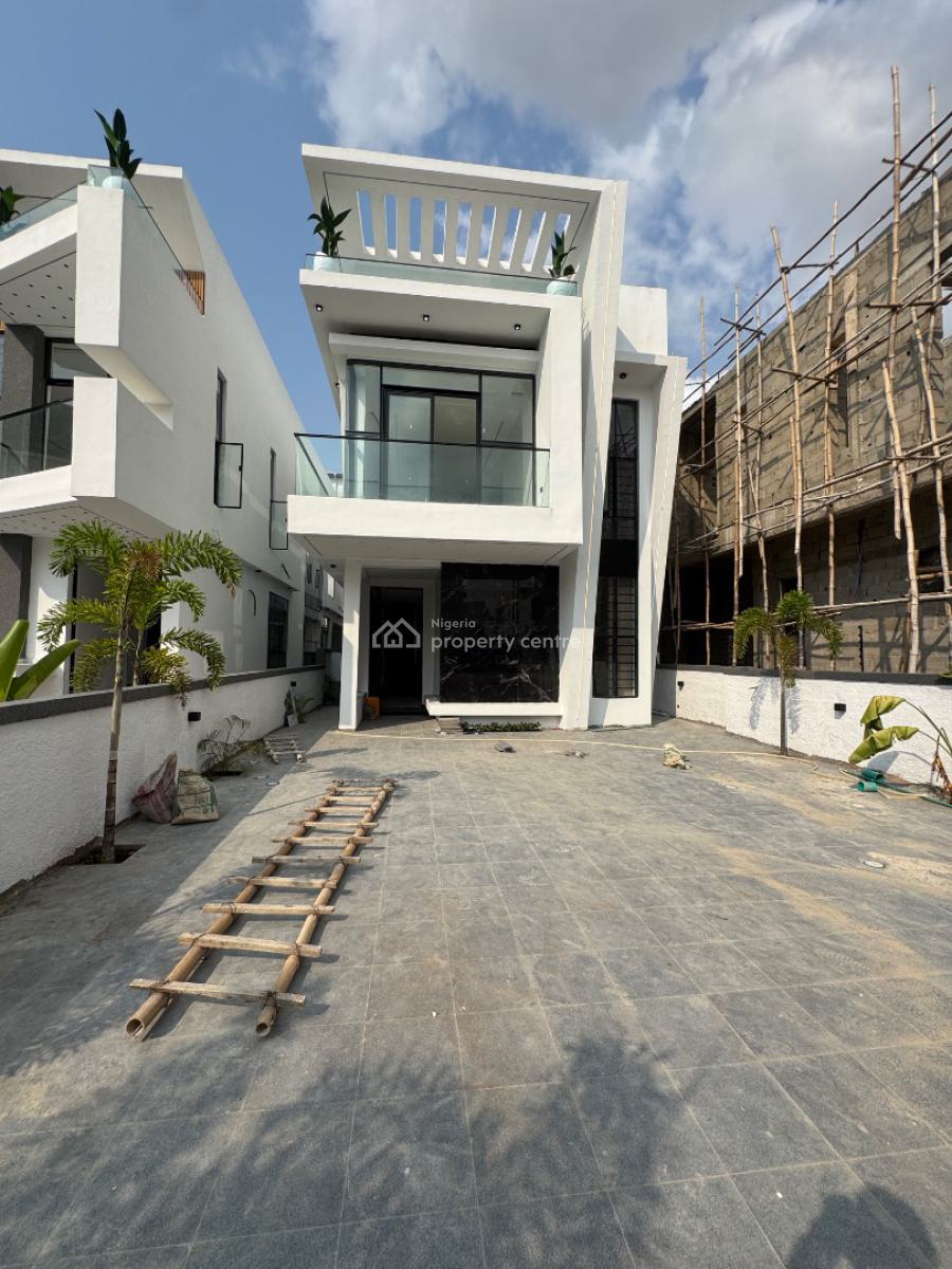 Aesthetically Pleasing 5  Bedroom Detached Duplex with Swimming Pool, Chevron Toll Gate, Chevron Axis, Lekki, Lagos, Detached Duplex for Sale