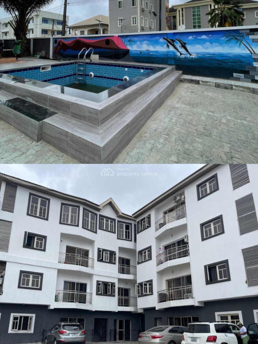 Standard Studio Apartment with Kitchenette & Swimming Pool, Canal West Estate, Osapa, Lekki, Lagos, Self Contain (single Rooms) for Rent