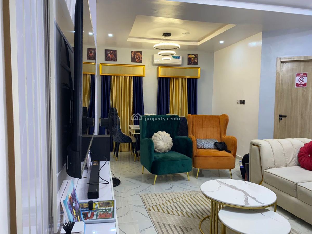Luxury 3 Bedroom Terrace Furnished & Serviced Apartment, Victoria Crest Estate,orchid Road, Lekki, Lagos, Terraced Duplex for Rent