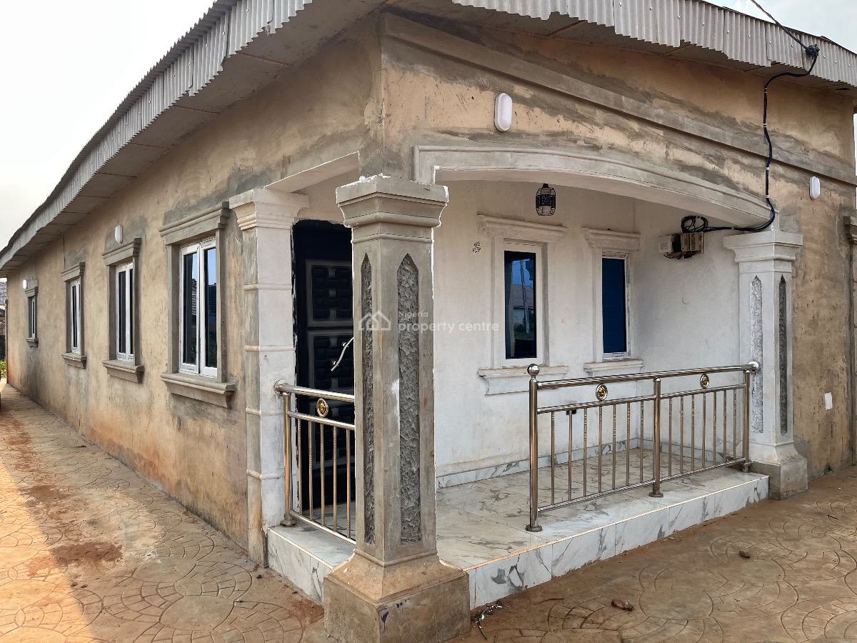 Newly Built 2 Bedroom Bungalow on a Full Plot of Land, Afowowa Itori Just 10mins Walk From The Institution, Ewekoro, Ogun, Detached Bungalow for Sale
