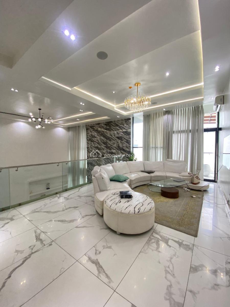 Furnished 5 Bed Detached Duplex with 1bq, Pinnock Beach, Osapa, Lekki, Lagos, Detached Duplex for Sale