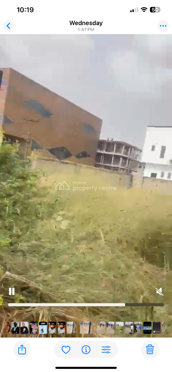 1500sqm Fenced Land, Chevron Alternative Drive, Salvation Ministry Chevron Toll Gate, Lekki, Lagos, Residential Land for Sale