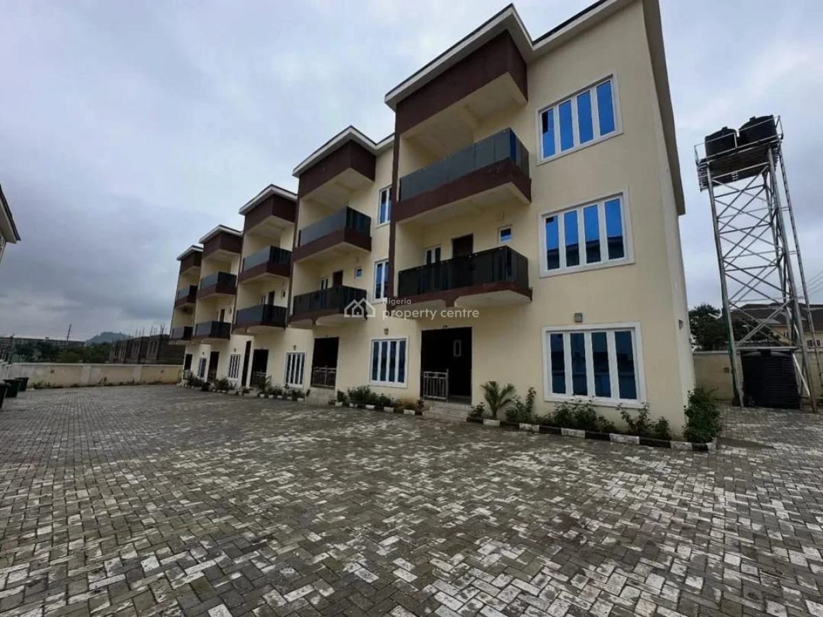 Mortgage 4 Bedroom Terrace Duplex with Bq, Premises, Gaduwa, Abuja, Terraced Duplex for Sale