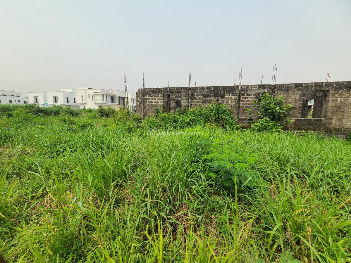 923 Sqr Mtrs Land with Twin Duplex Structure in a Beautiful Estate, Royal Garden Estate, Ajah, Lagos, Semi-detached Duplex for Sale