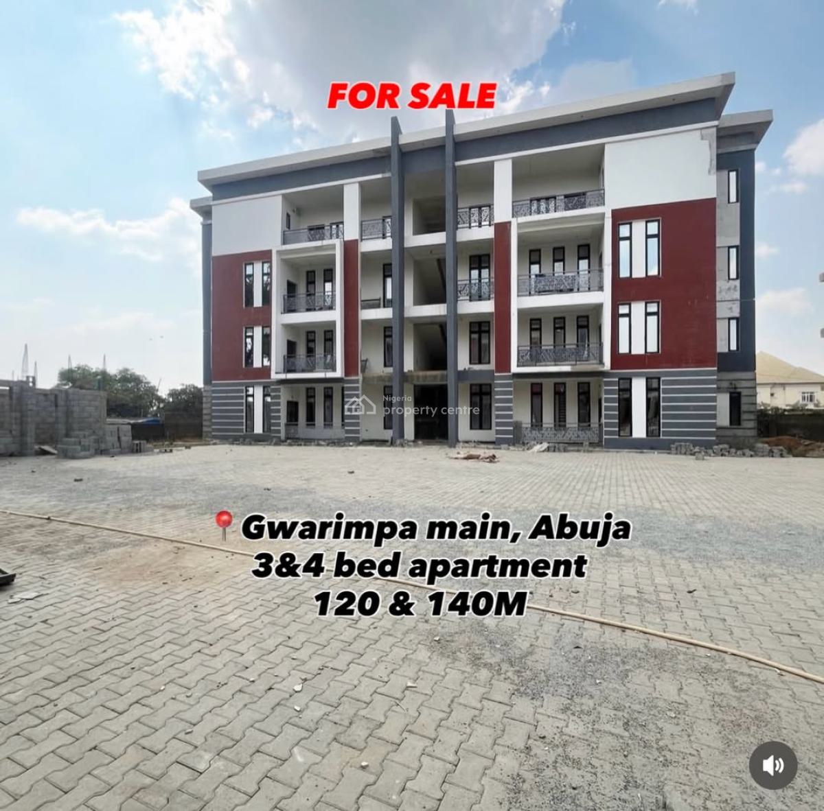 3 Bedroom Apartment, Gwarinpa, Gwarinpa, Abuja, Flat / Apartment for Sale