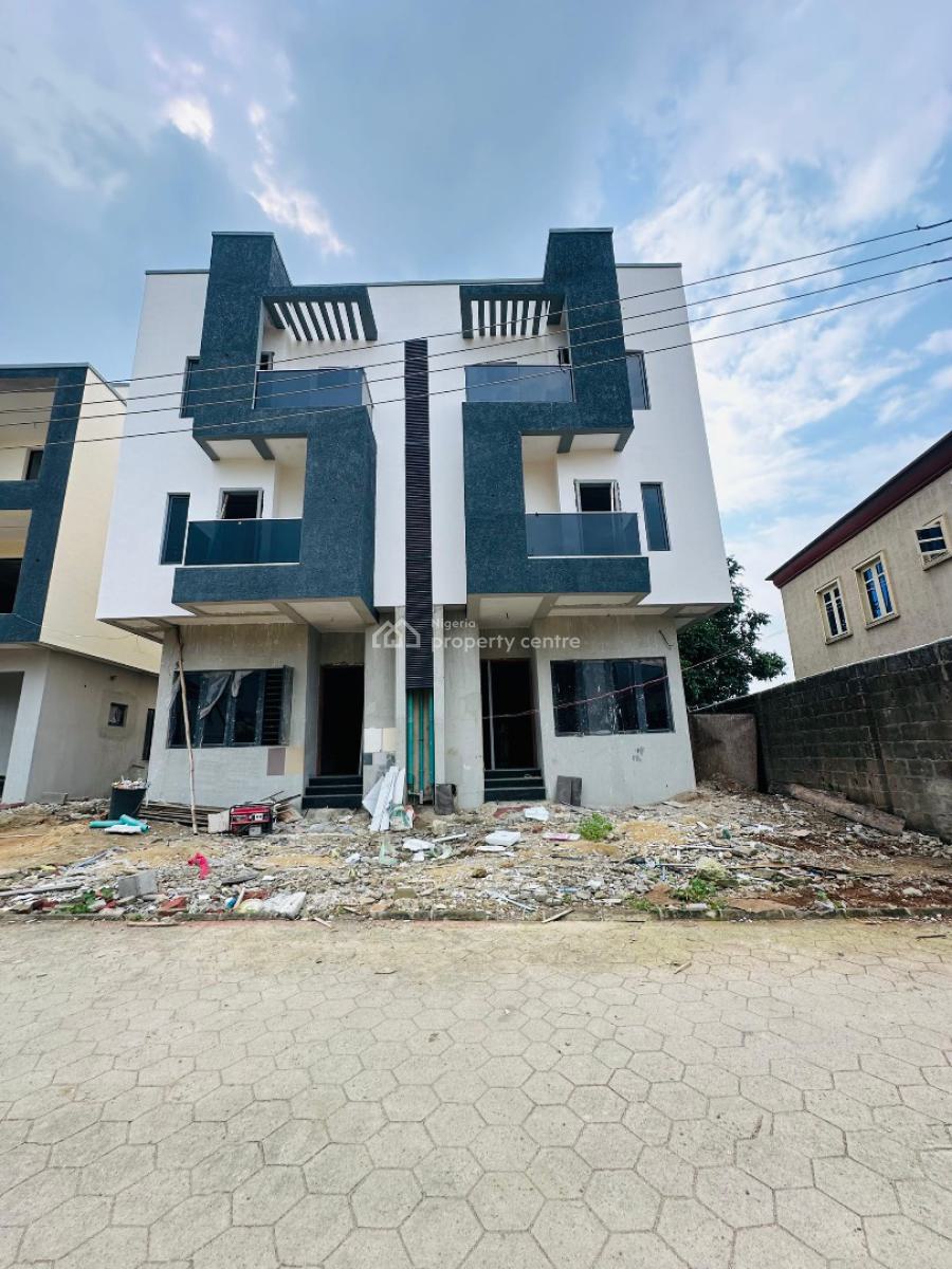 Newly Built 4 Bedroom Semi Detached Duplex with Bq, Alausa, Ikeja, Lagos, Semi-detached Duplex for Sale