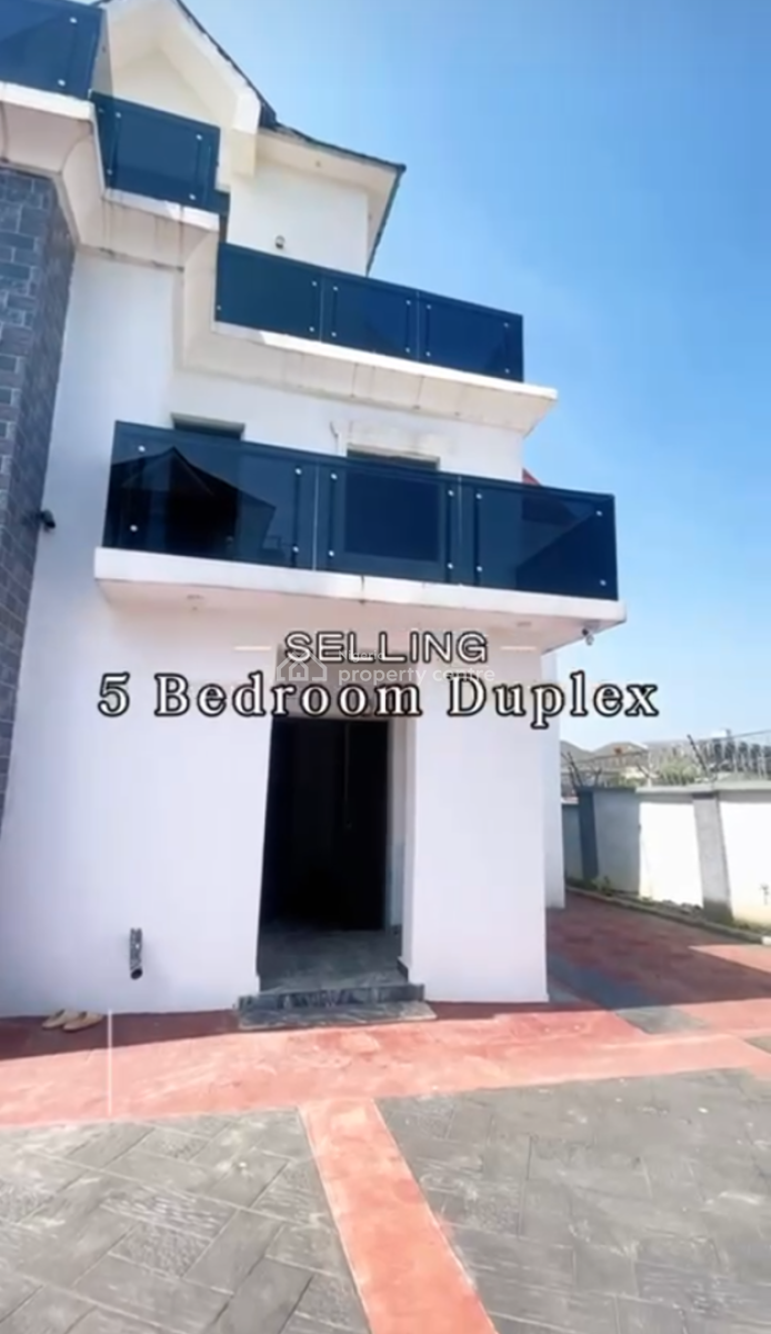 Brand New 5 Bedroom Fully Detached Duplex, By H-medix, Guzape District, Abuja, Detached Duplex for Sale