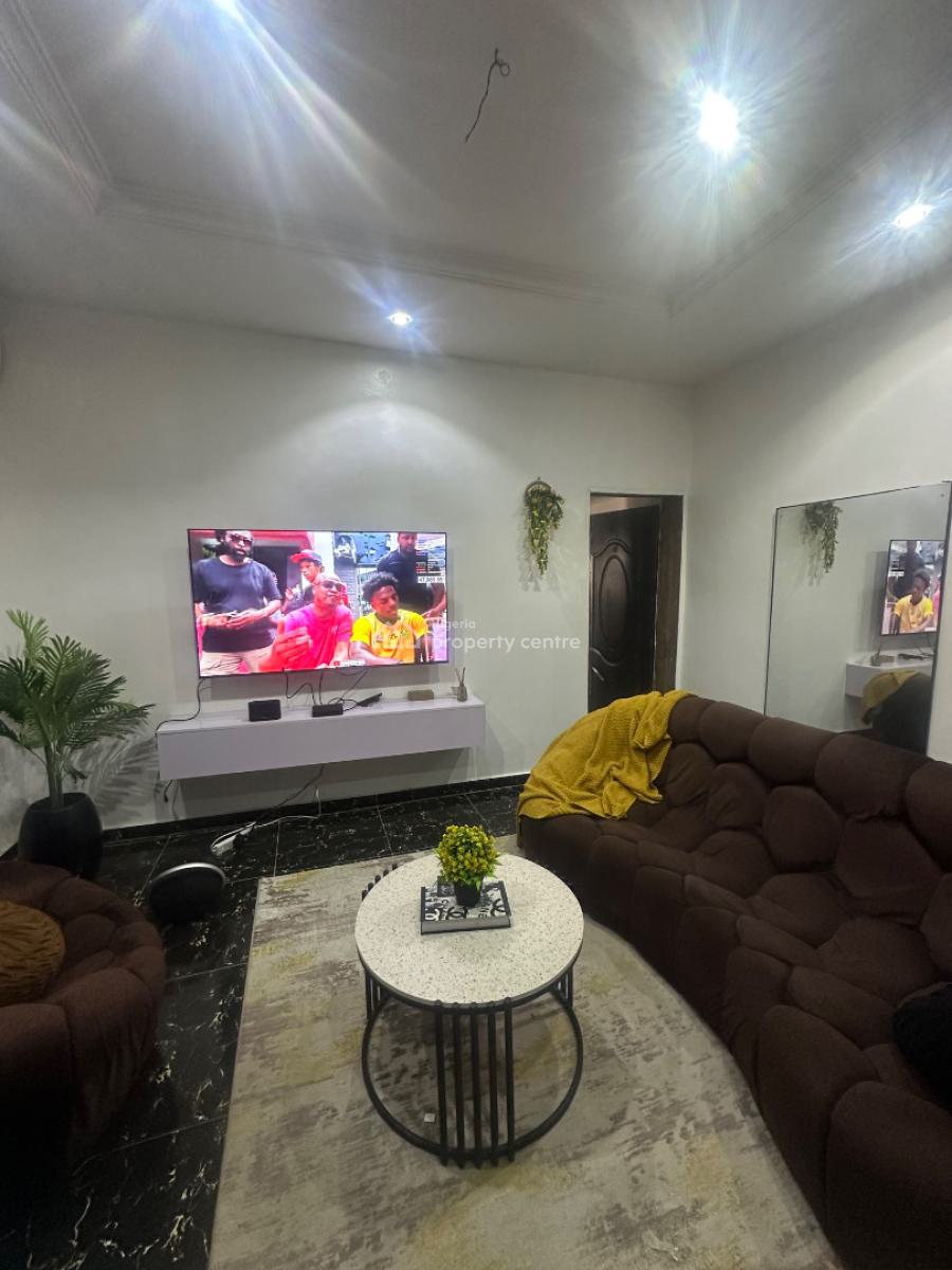 Fully Furnished 1 Bedroom Apartment, Sliver Land Estate, Sangotedo, Ajah, Lagos, Mini Flat (room and Parlour) for Rent