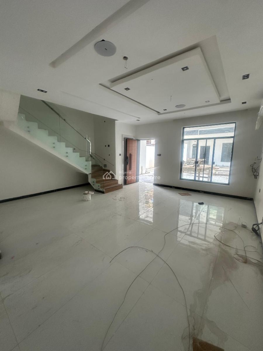 Elegant and Spacious 5 Bedroom Terraced Duplex with Bq, Ikate, Lekki, Lagos, Terraced Duplex for Sale