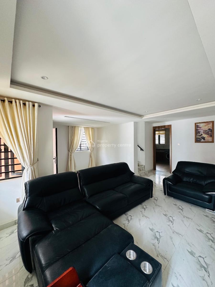 Stylish and Spacious 4-bedroom Terrace Duplex with Bq, Ikate, Lekki, Lagos, Terraced Duplex for Sale