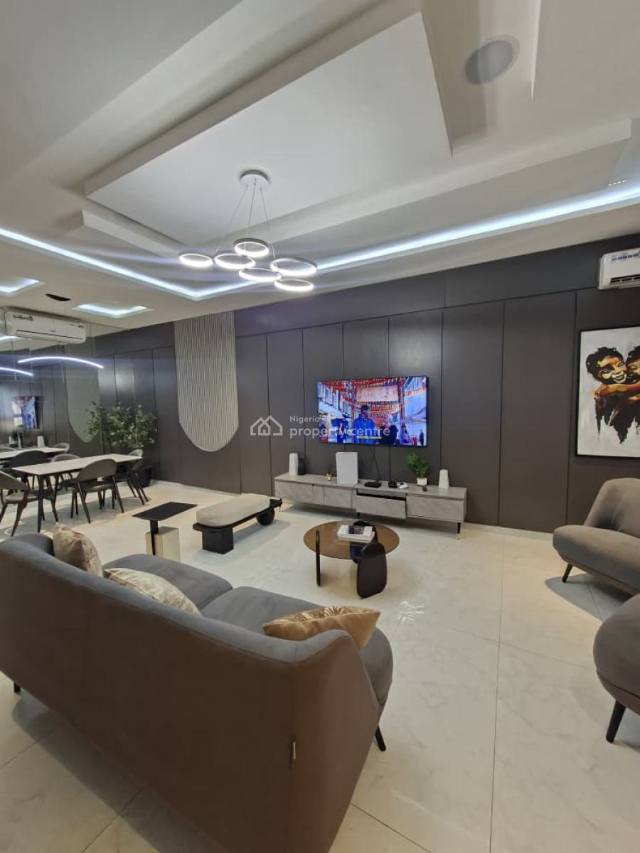 Luxury Well Furnished 3bedroom Maisonette, Meadow Hall Way, Ikate Lekki Lagos, Lekki, Lagos, Flat / Apartment for Rent