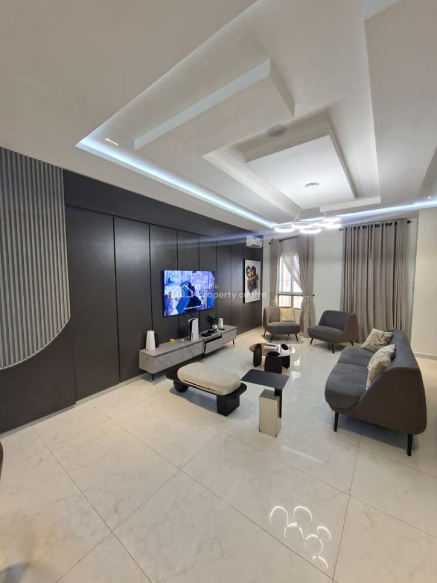 Luxury Well Furnished 3bedroom Maisonette, Meadow Hall Way, Ikate Lekki Lagos, Lekki, Lagos, Flat / Apartment for Rent