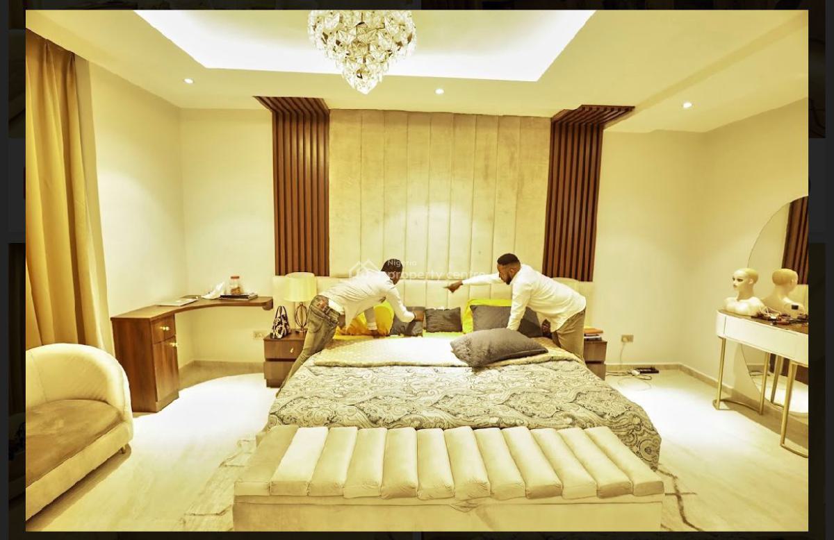 Luxury Furnished Service 4 Bedroom Semi Detached Duplex, Osapa London, Serene Estate, Lekki Phase 2, Lekki, Lagos, Semi-detached Duplex for Rent