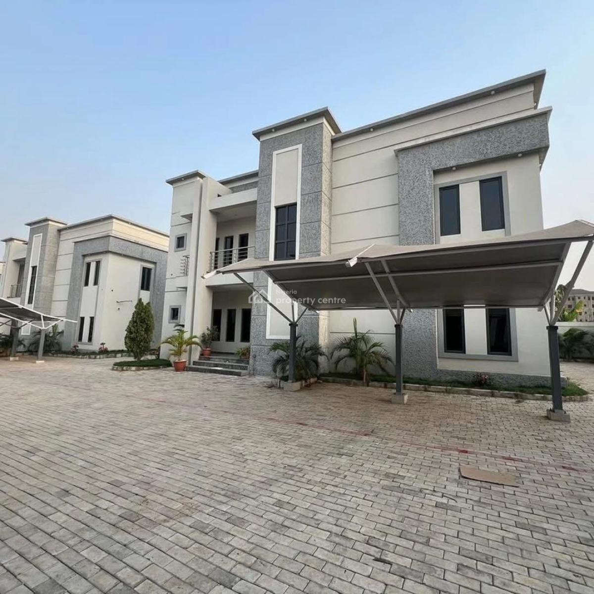 a Brand New 4-bedroom Detached Duplex + 1bq, Wuye District Abuja, Wuye, Abuja, Detached Duplex for Rent