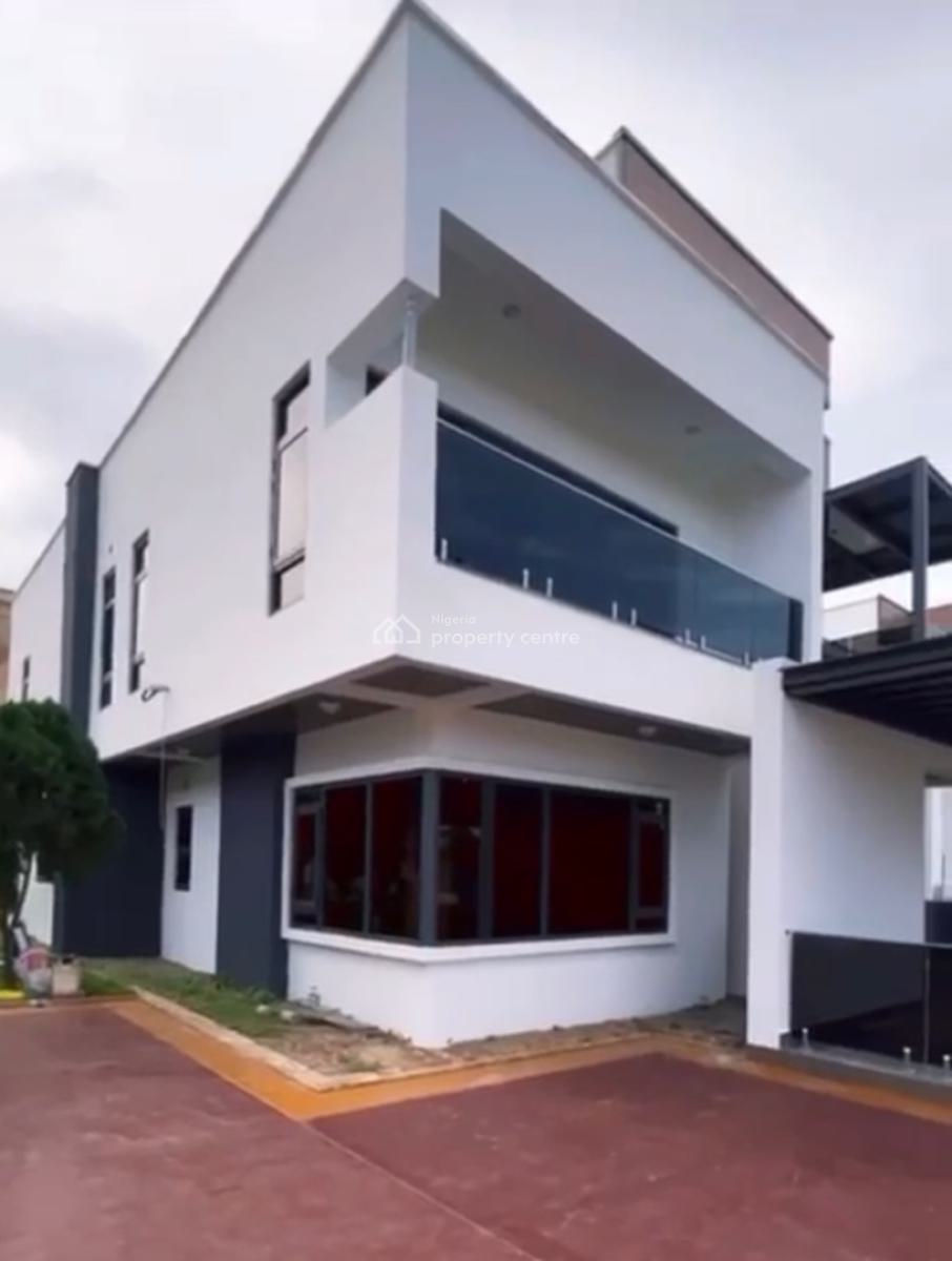 5 Bedroom Fully Detached Duplex with 2 Sitting Rooms + Bq, Main, Asokoro District, Abuja, Detached Duplex for Rent