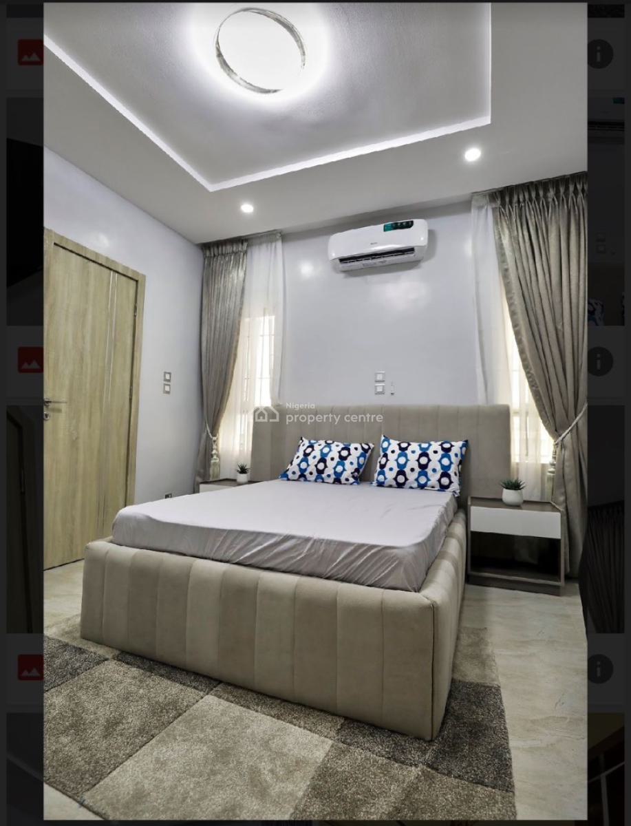 Fully Furnished and Serviced 4bedroom Semidetached,bq,pool,gym,pitch, Osapa, Lekki, Lagos, Semi-detached Duplex for Rent