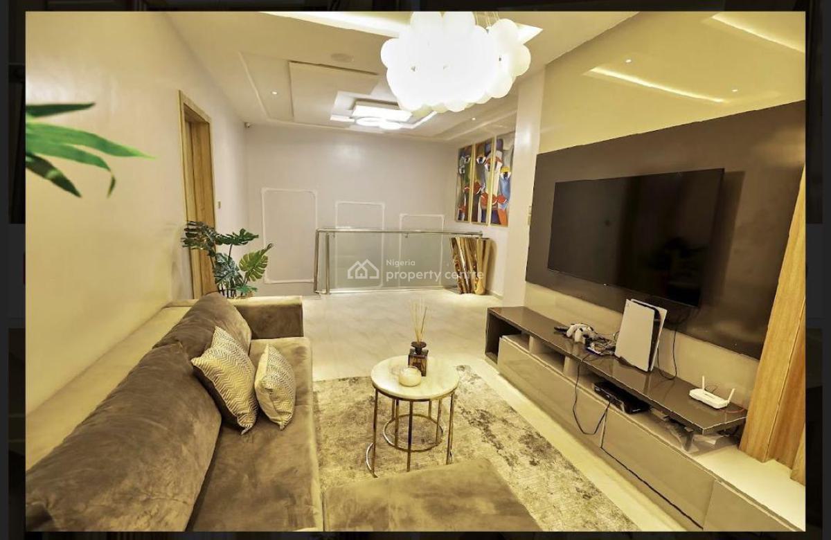 Fully Furnished 4bedrooms Semi Detached Duplex, Osapa London, Lekki, Lagos, Semi-detached Duplex for Rent