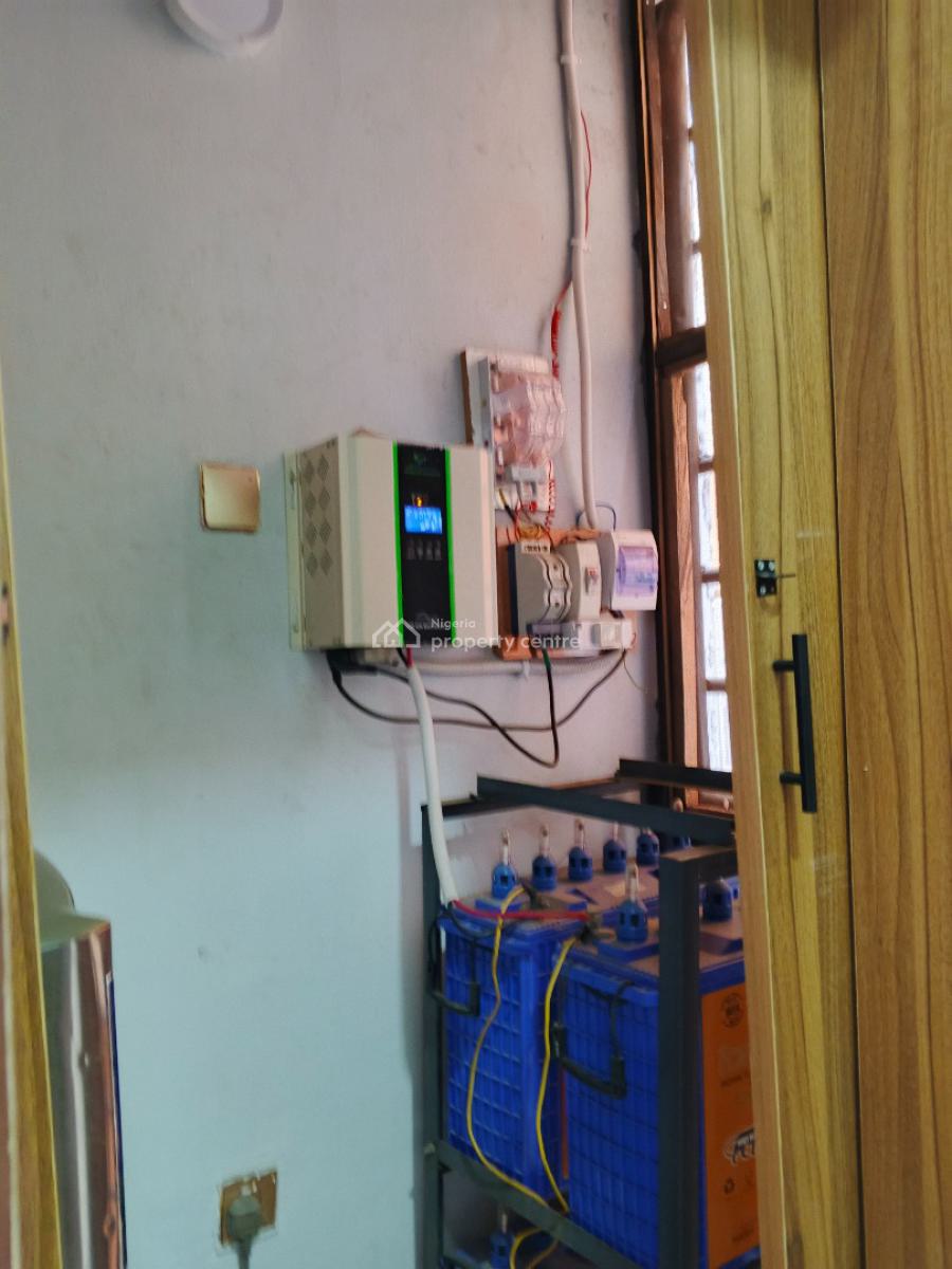 Beautiful Fully Furnished Room Self Contain Upstairs, Off Kudirat Abiola Ways Oregun Ikeja, Oregun, Ikeja, Lagos, Self Contain (single Rooms) for Rent