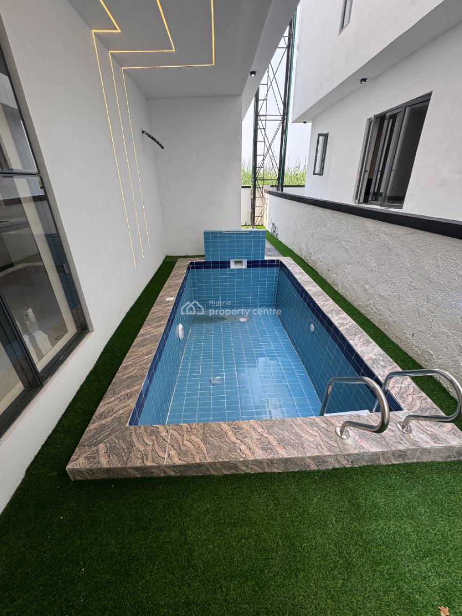 Aesthetically Pleasing 5 Bedroom Detached Duplex with Swimming Pool, Within a Gated Estate in Ajah, Lekki, Lagos, Detached Duplex for Sale