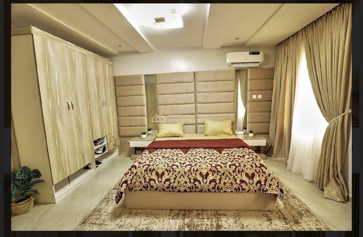 Serviced and Fully Furnished 4 Bedrooms Semi Detached Duplex, in a Secured Estate Behind Pinnock Beach Estate Osapa London Lekki, Osapa, Lekki, Lagos, Semi-detached Duplex for Rent