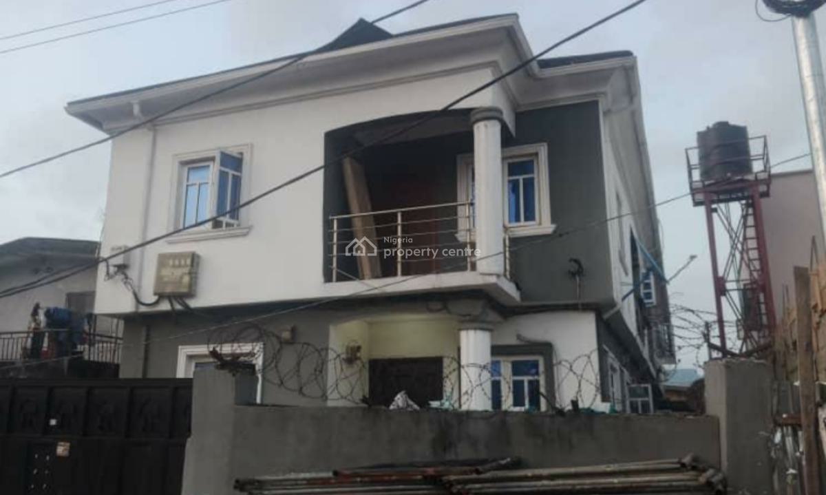 Block of 4flats of 2bedroom, All Rooms Ensuite, Pop, on Half Plot, Charlie Boy Area, Pedro, Gbagada, Lagos, Block of Flats for Sale