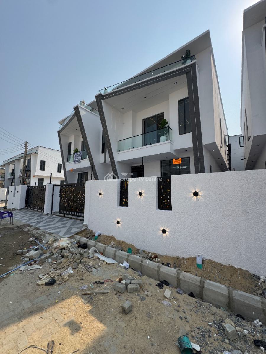 Beautiful 4 Bedroom Semi Detached Duplex with Bq, Within a Call to Access Estate, Ajah, Lagos, Semi-detached Duplex for Sale